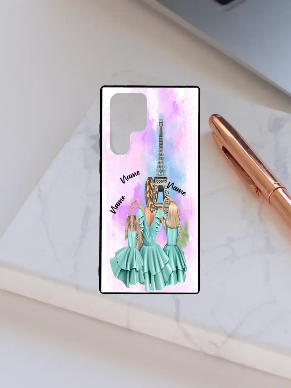 Mutter ; 2 Töchter Partnerlook