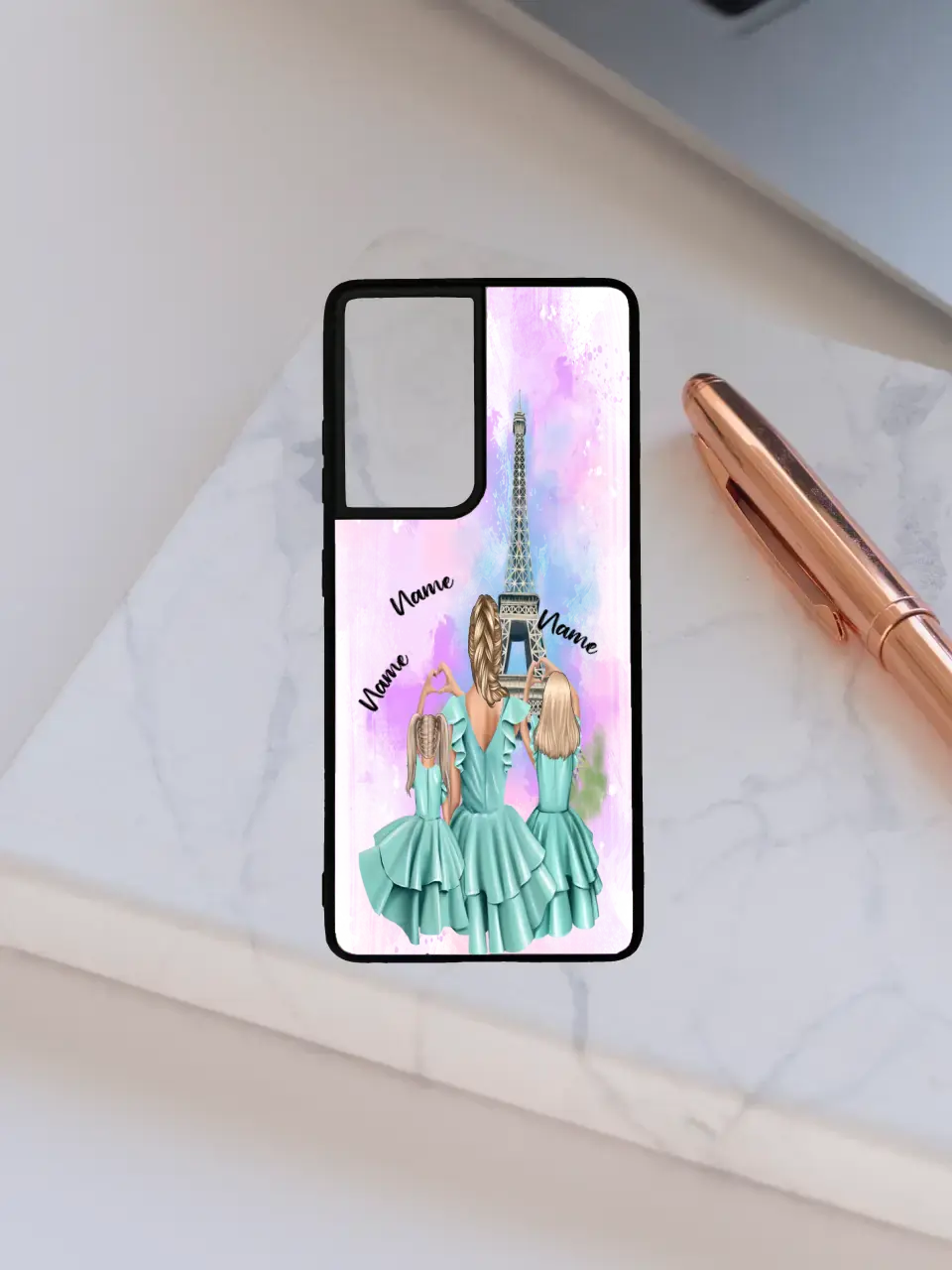 Mutter ; 2 Töchter Partnerlook