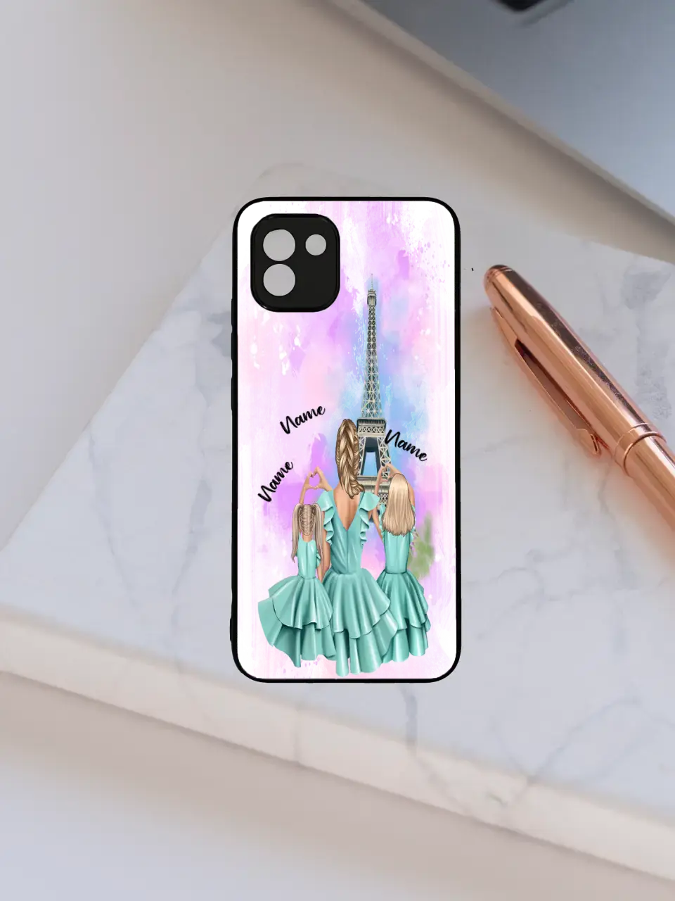 Mutter ; 2 Töchter Partnerlook