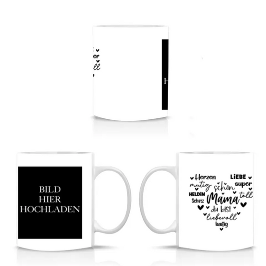 Personalisierte Tasse für Mama