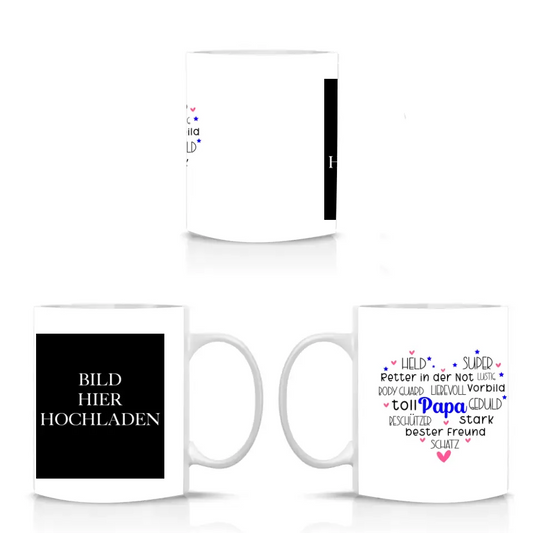 Personalisierte Tasse für Papa