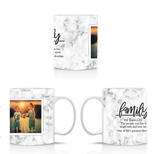 Personalisierte Tasse 4 - Family