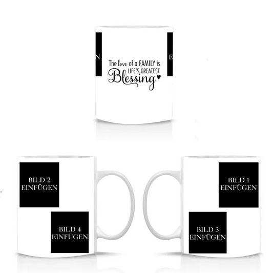 Personalisierte Tasse - Family